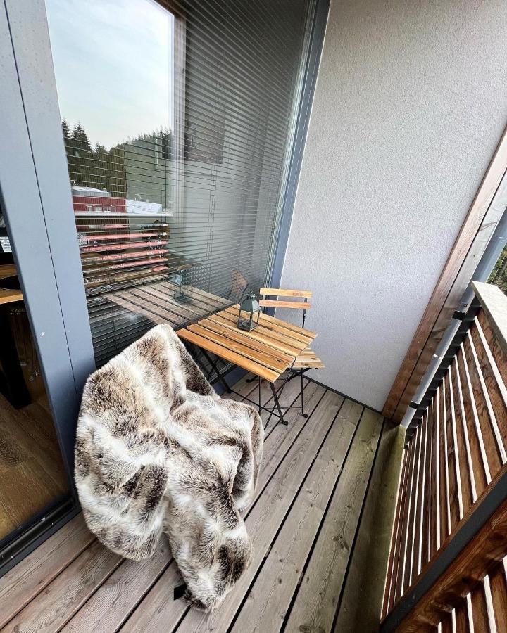 U Jelena Harrachov - Rodinny Apartman U Lesa S Garazi 外观 照片