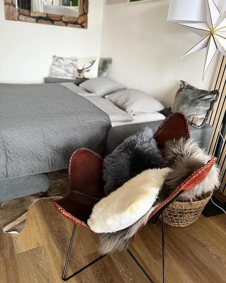 U Jelena Harrachov - Rodinny Apartman U Lesa S Garazi 外观 照片