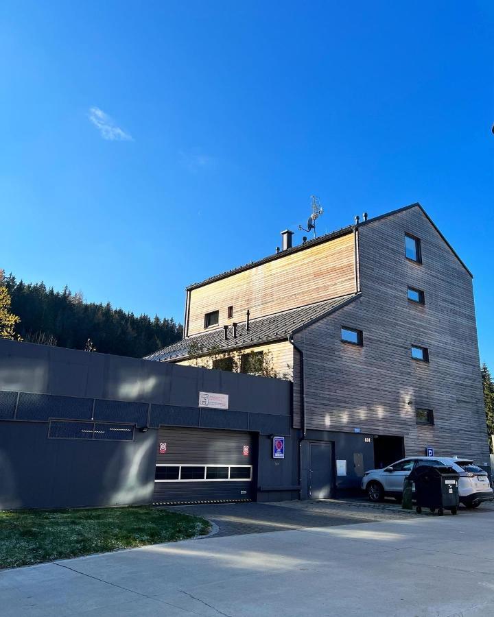 U Jelena Harrachov - Rodinny Apartman U Lesa S Garazi 外观 照片