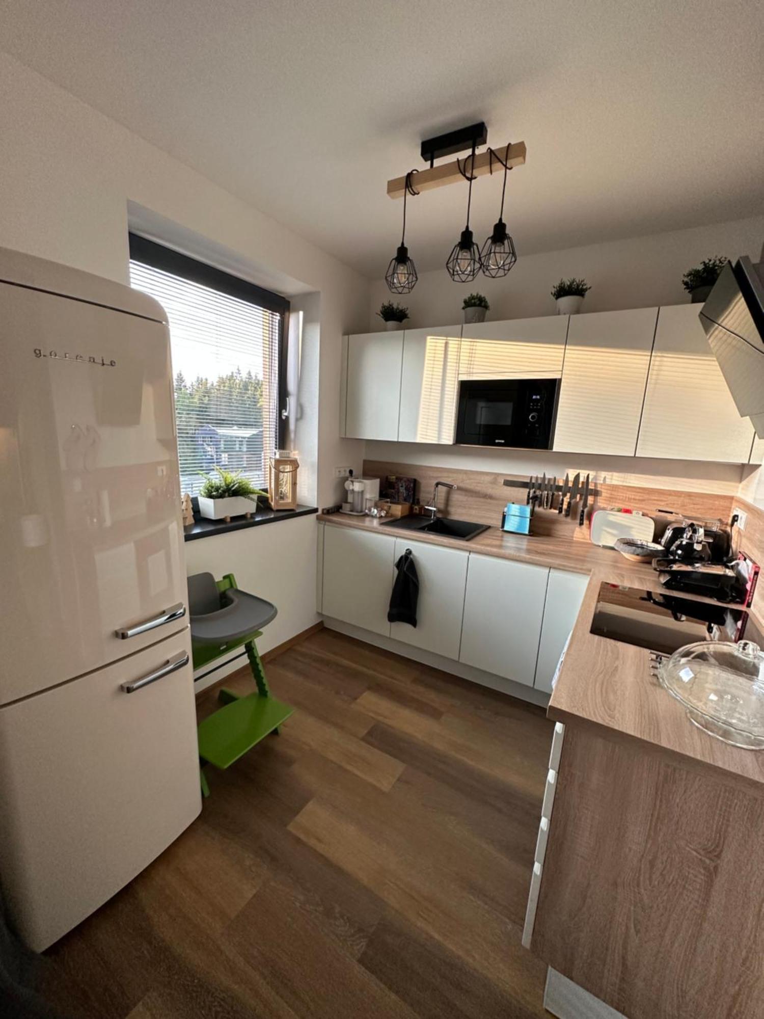 U Jelena Harrachov - Rodinny Apartman U Lesa S Garazi 外观 照片
